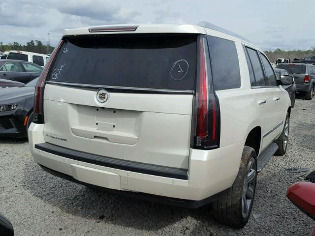 1GYS3BKJ2FR274221 - 2015 CADILLAC ESCALADE L WHITE photo 4