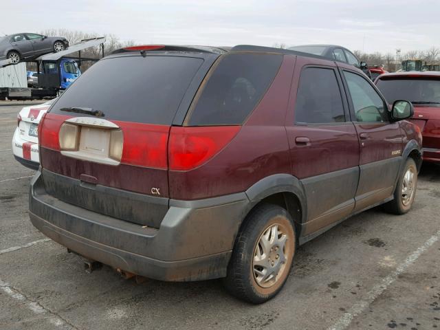 3G5DA03E83S509196 - 2003 BUICK RENDEZVOUS BURGUNDY photo 4