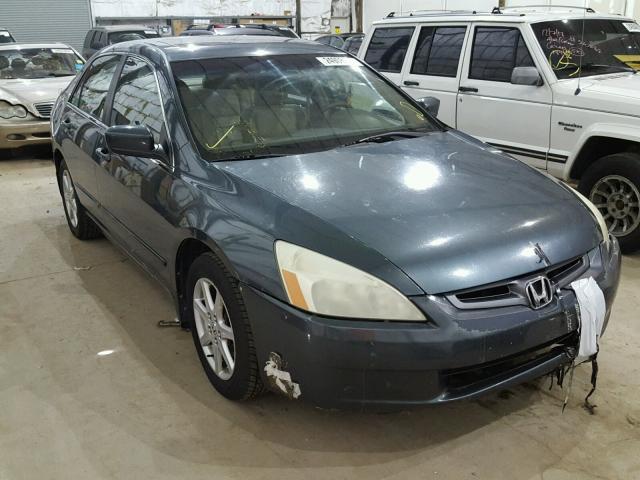 1HGCM66504A067867 - 2004 HONDA ACCORD EX GRAY photo 1