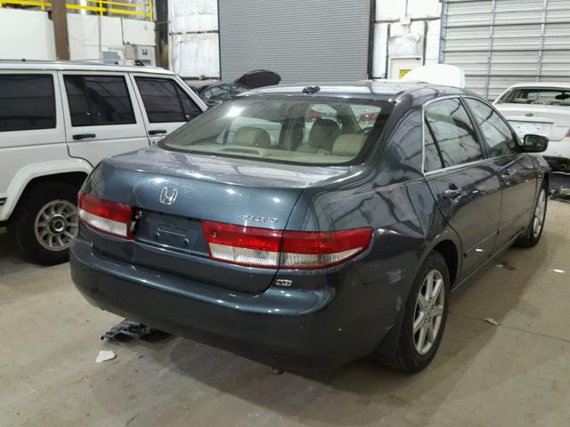 1HGCM66504A067867 - 2004 HONDA ACCORD EX GRAY photo 4