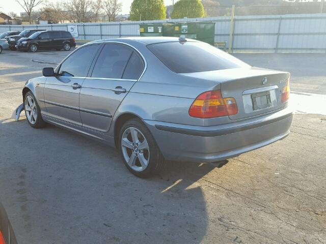 WBAEW53455PN38124 - 2005 BMW 330 XI Արծաթագույն լուսանկար 3
