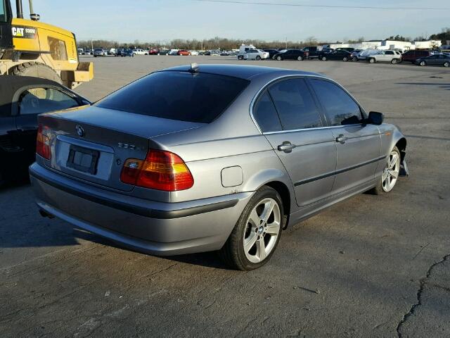 WBAEW53455PN38124 - 2005 BMW 330 XI Արծաթագույն լուսանկար 4