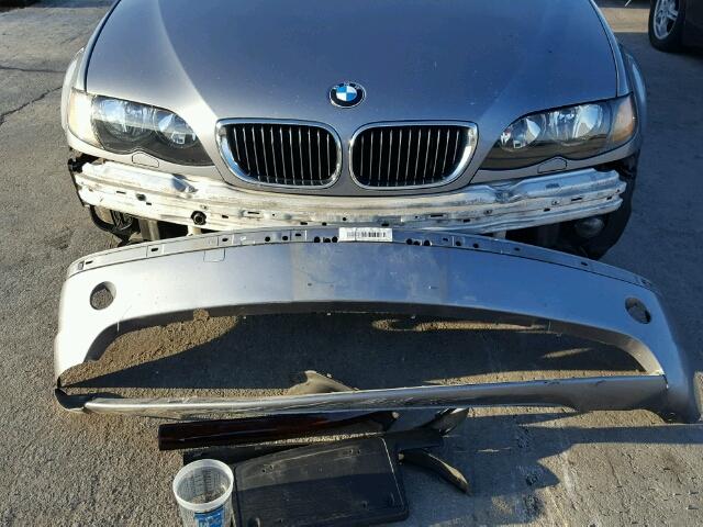 WBAEW53455PN38124 - 2005 BMW 330 XI Արծաթագույն լուսանկար 9