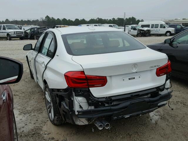WBA8E1C39HA156959 - 2017 BMW 330E Білий фото 3