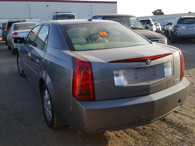 1G6DP567850176903 - 2005 CADILLAC CTS HI FEA GRAY photo 3