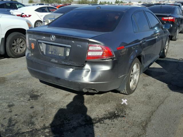 19UUA66277A036235 - 2007 ACURA TL CHARCOAL photo 4