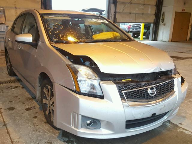 3N1AB6AP5CL729599 - 2012 NISSAN SENTRA 2.0 SILVER photo 1