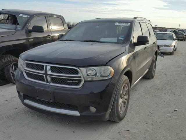 1D4RD4GG5BC688295 - 2011 DODGE DURANGO CR BLACK photo 2