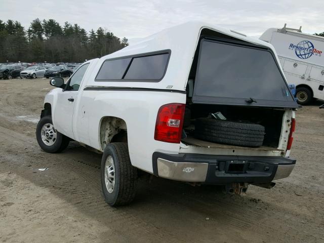 1GC0CXCG3BF103342 - 2011 CHEVROLET SILVERADO WHITE photo 3