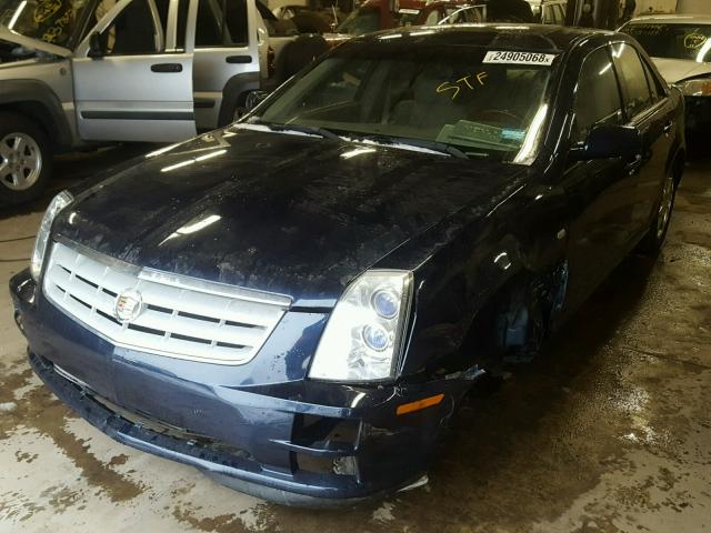 1G6DW677870195333 - 2007 CADILLAC STS BLUE photo 2