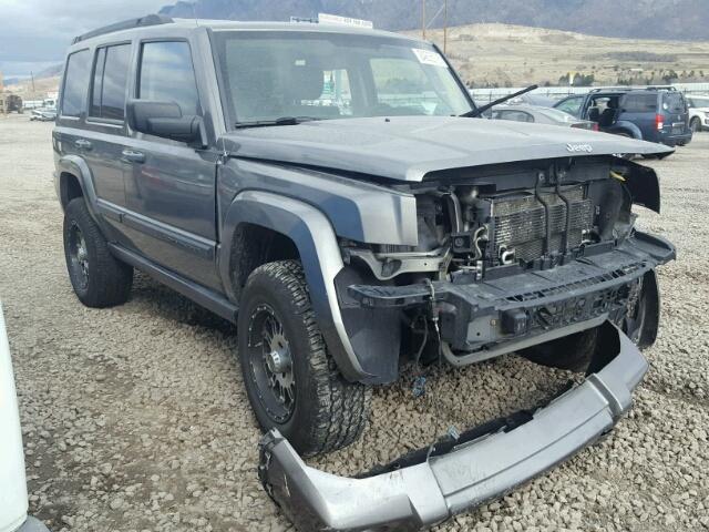 1J8HG48P67C679152 - 2007 JEEP COMMANDER CHARCOAL photo 1