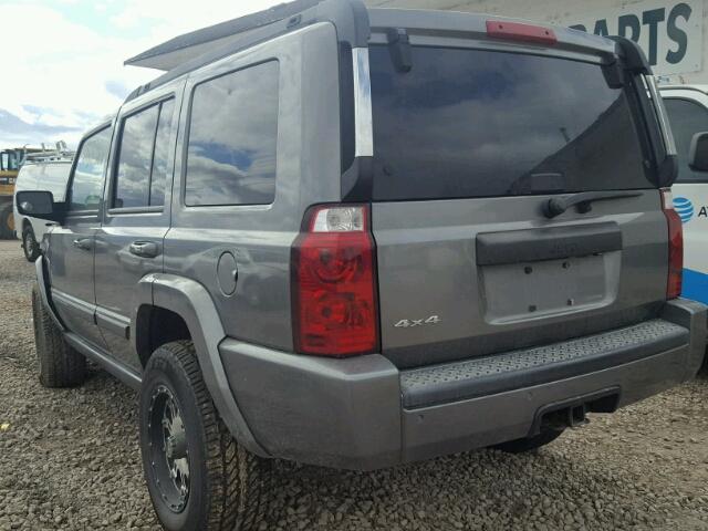 1J8HG48P67C679152 - 2007 JEEP COMMANDER გრაფიტი ფოტო 3