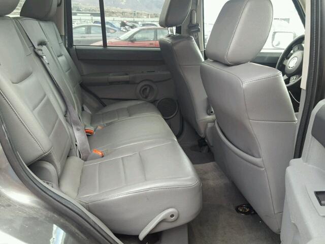 1J8HG48P67C679152 - 2007 JEEP COMMANDER გრაფიტი ფოტო 6