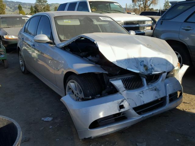 WBAVB33556KR75791 - 2006 BMW 330 I SILVER photo 1