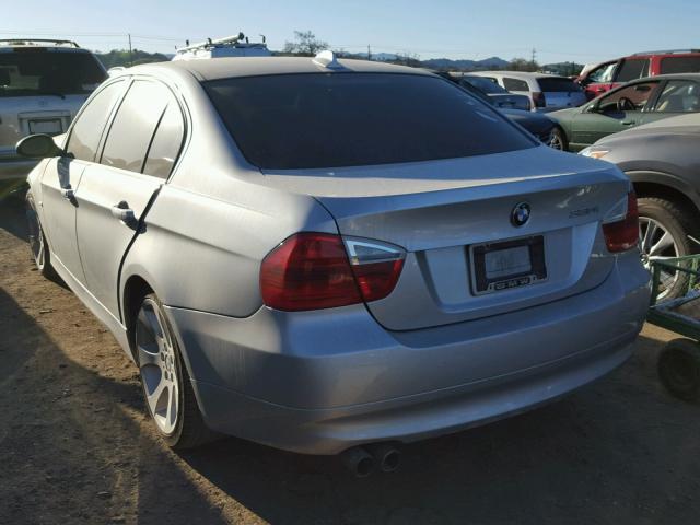 WBAVB33556KR75791 - 2006 BMW 330 I SILVER photo 3