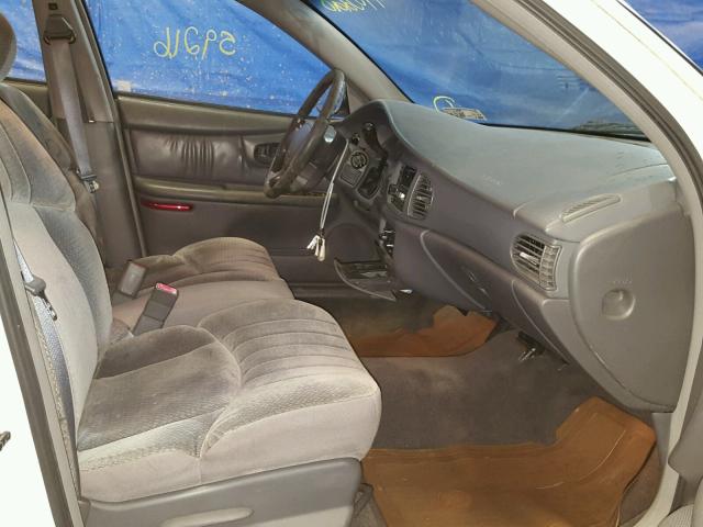 2G4WS52J031275928 - 2003 BUICK CENTURY CU WHITE photo 5