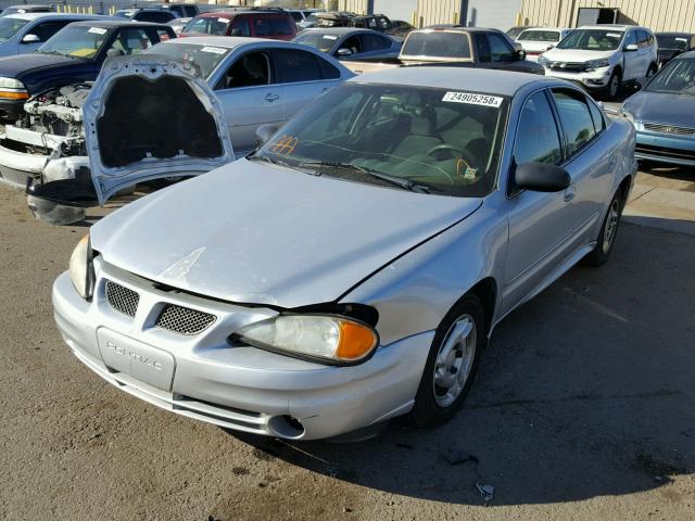 1G2NE52E15M143962 - 2005 PONTIAC GRAND AM S 银色 照片 2