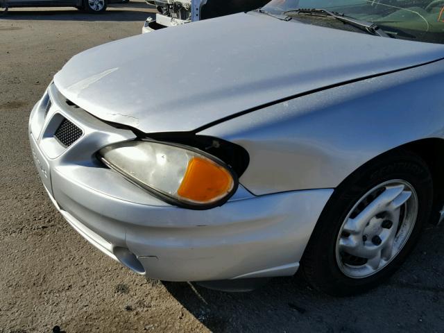 1G2NE52E15M143962 - 2005 PONTIAC GRAND AM S 银色 照片 9