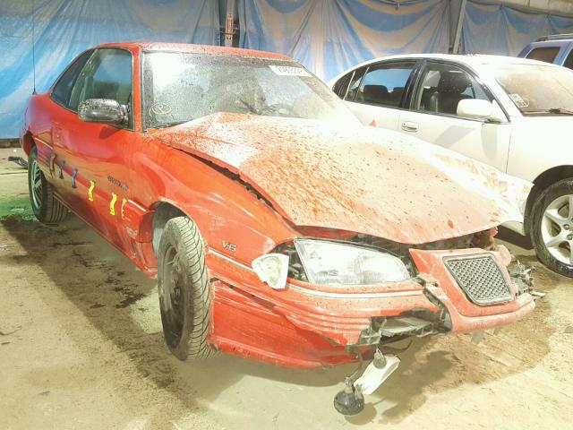 1G2NE15M9SM500179 - 1995 PONTIAC GRAND AM S Qırmızı foto 1