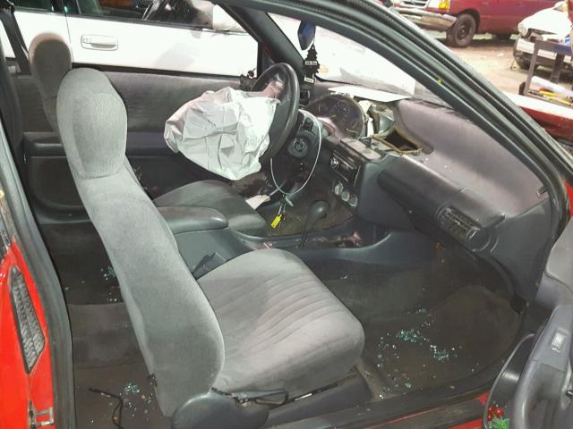 1G2NE15M9SM500179 - 1995 PONTIAC GRAND AM S Qırmızı foto 5