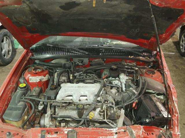 1G2NE15M9SM500179 - 1995 PONTIAC GRAND AM S Qırmızı foto 7