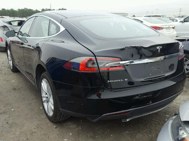 5YJSA1H28FFP78493 - 2015 TESLA MODEL S 85 BLACK photo 3