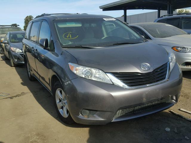 5TDKK3DC2ES463948 - 2014 TOYOTA SIENNA LE GRAY photo 1