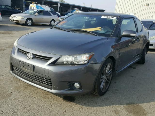 JTKJF5C7XB3009677 - 2011 TOYOTA SCION TC CHARCOAL photo 2