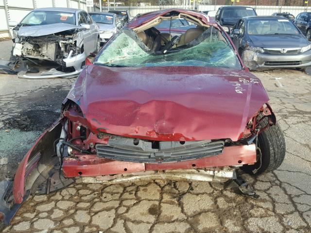 2G1WT57K491109061 - 2009 CHEVROLET IMPALA 1LT RED photo 9