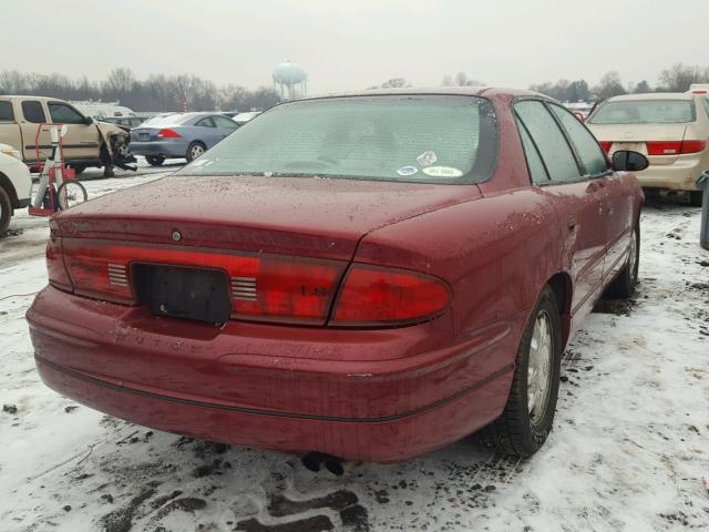 2G4WB52K341256459 - 2004 BUICK REGAL LS BURGUNDY photo 4