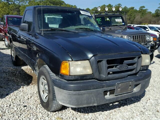 1FTYR10D74PA61361 - 2004 FORD RANGER GREEN photo 1