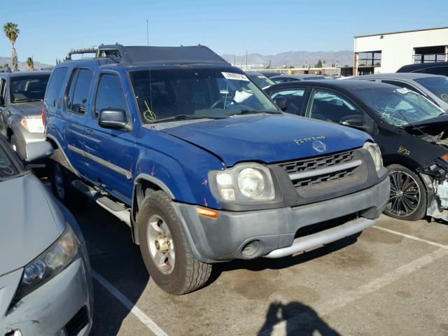 5N1ED28T54C669613 - 2004 NISSAN XTERRA XE BLUE photo 1