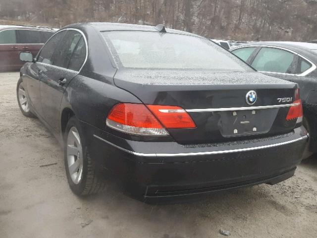 WBAHL83566DT04450 - 2006 BMW 750 I BLACK photo 3