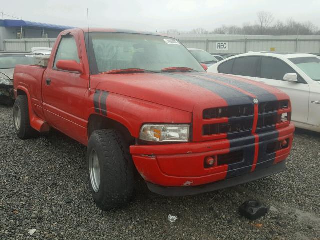 1B7HC16X4SS210516 - 1995 DODGE RAM 1500 RED photo 1