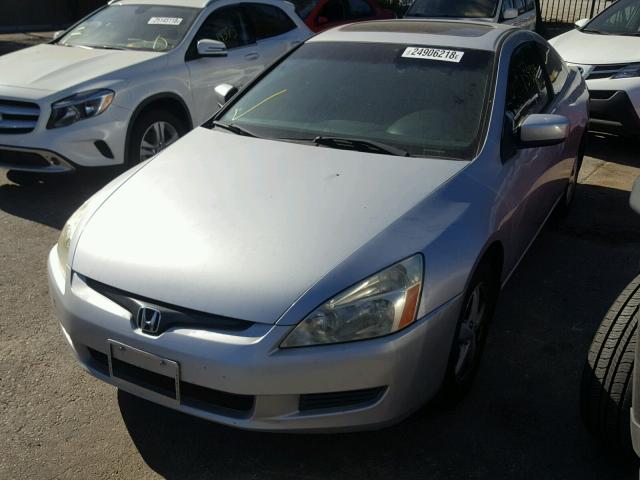 1HGCM72683A032965 - 2003 HONDA ACCORD EX SILVER photo 2