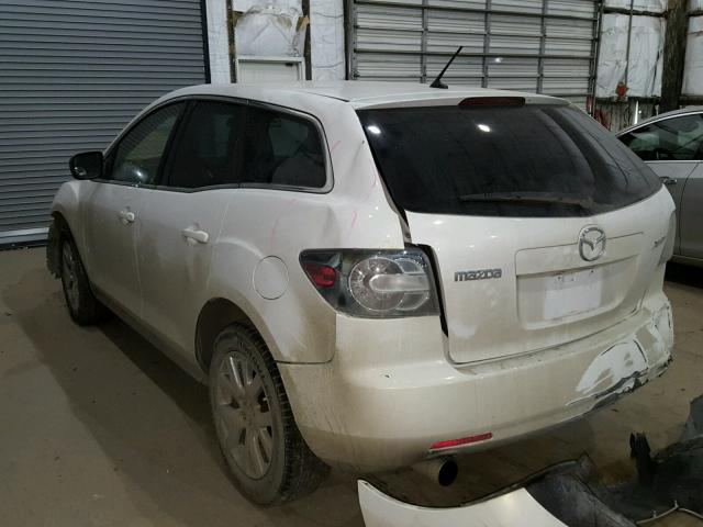 JM3ER29L870126967 - 2007 MAZDA CX-7 WHITE photo 3