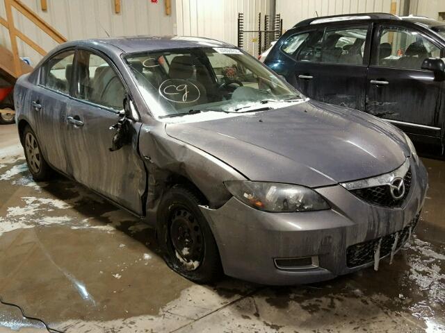 JM1BK32F471630145 - 2007 MAZDA 3 I GRAY photo 1