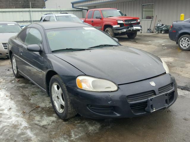 4B3AG42G22E152501 - 2002 DODGE STRATUS SE BLACK photo 1