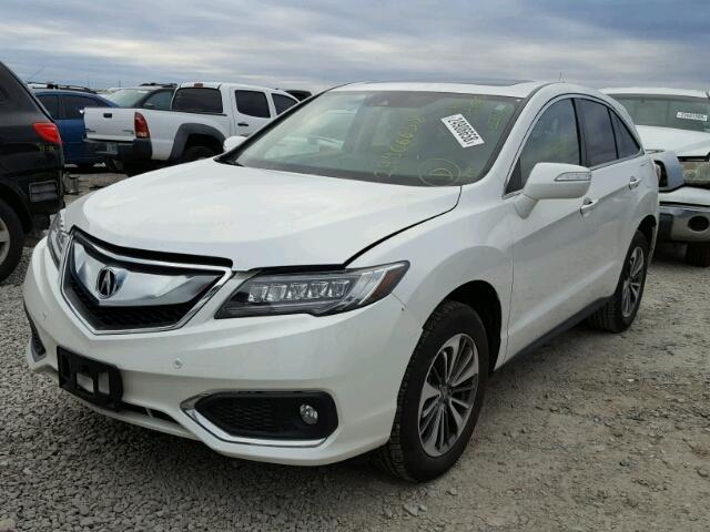 5J8TB3H77HL005301 - 2017 ACURA RDX ADVANC WHITE photo 2