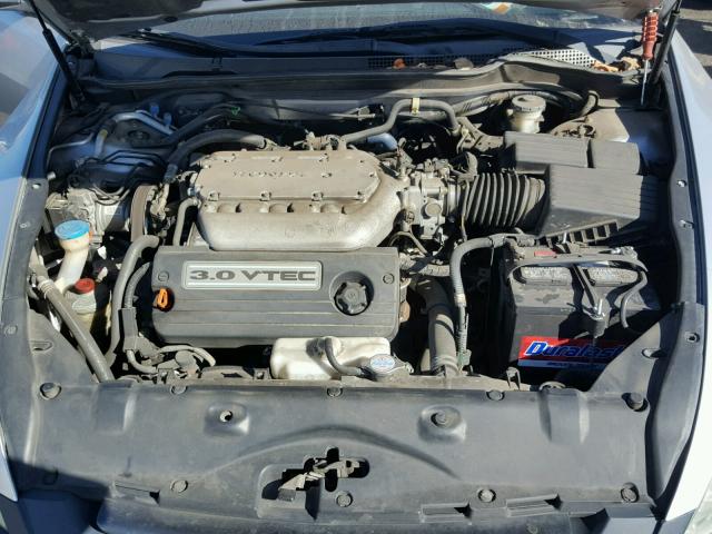 1HGCM82785A007260 - 2005 HONDA ACCORD EX SILVER photo 7