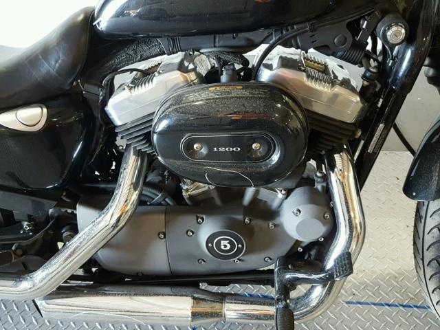 1HD1CZ3477K459022 - 2007 HARLEY-DAVIDSON XL1200 N BLACK photo 7