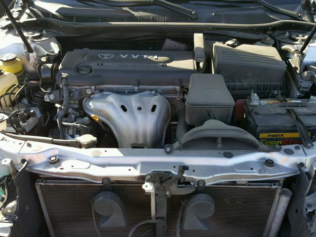 4T4BE46K78R026935 - 2008 TOYOTA CAMRY CE SILVER photo 7