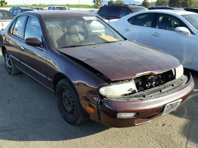 1N4BU31D5VC272555 - 1997 NISSAN ALTIMA XE MAROON photo 1