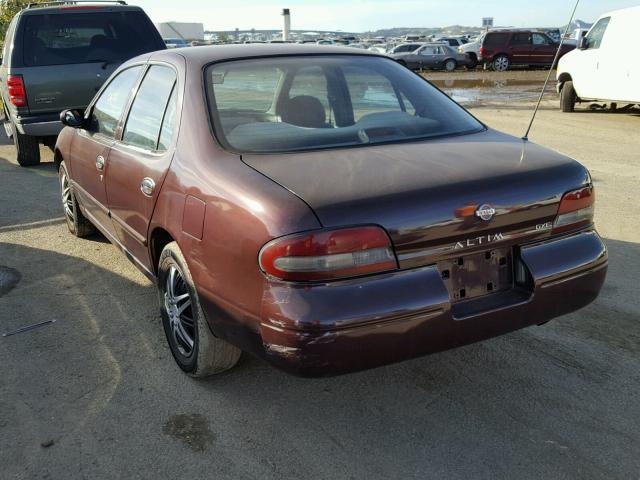 1N4BU31D5VC272555 - 1997 NISSAN ALTIMA XE MAROON photo 3