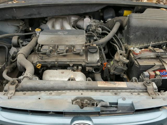 4T3ZF19C3YU211208 - 2000 TOYOTA SIENNA CE GREEN photo 7