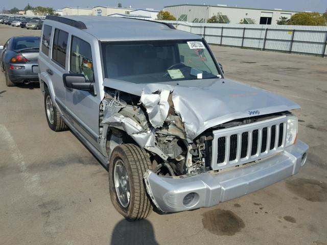 1J8HH48K66C203273 - 2006 JEEP COMMANDER ვერცხლისფერი ფოტო 1