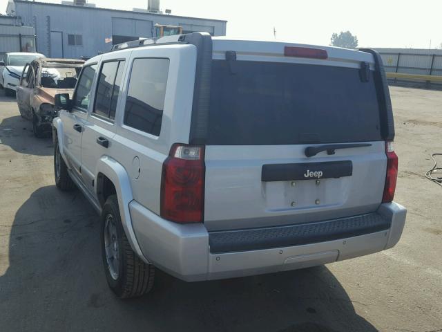 1J8HH48K66C203273 - 2006 JEEP COMMANDER ვერცხლისფერი ფოტო 3