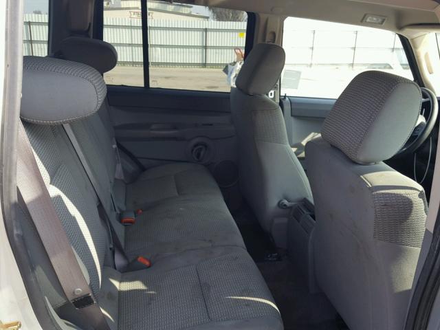 1J8HH48K66C203273 - 2006 JEEP COMMANDER ვერცხლისფერი ფოტო 6