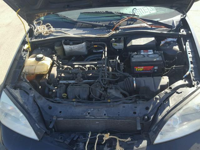 3FAHP31N35R144715 - 2005 FORD FOCUS ZX3 BLACK photo 7