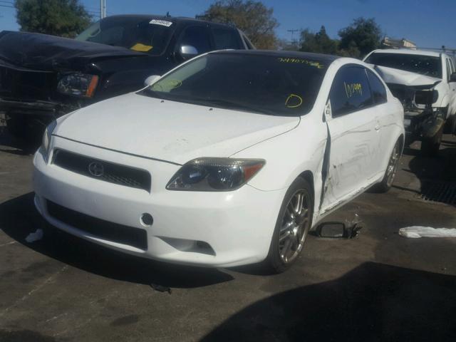 JTKDE177060088691 - 2006 TOYOTA SCION TC WHITE photo 2